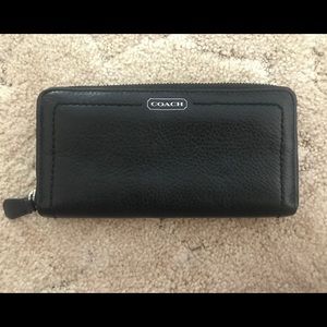 Black Coach Wallet